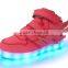 Lastest Kids Girls Boys LED Light Up Sneakers Luminous Casual Flashing Usb Charger Led Shoes