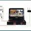 POE 4CH cloud 10.1" lcd monitor nvr kits with 4pcs poe camera p2p onvif