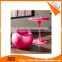 glossy fiber glass dining tables and chairs sets