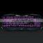 2015 New LED Illuminated Ergonomic Gaming Keyboard USB Multimedia Backlight Backlit Ultra-thin Keyboard