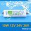 12v 10w led drivers waterproof for YJP-V01012 RoHS,CE-EMC,CE-LVD,IP67
