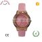 2016 latest collection alloy case with slicon strap lady watch