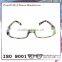 Gorgeous colored pattern plastic glasses