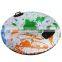 cartoon ski tube for kids/pvc cartoon toys snow tube for kids/outdoor toys