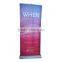 single side printing silver roll up standee