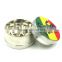 GT-842 Metal smoke grinder Color printing mill smoke layer 3 tobacco grinder