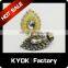 KYOK windows design curtain rod accessories cheap price curtain rod finials ,Rustic chrome curtain rod finials