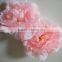 cheap peony silk flower head