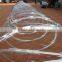High quality low carbon steel wire / low price concertina Razor Barbed Wire For Airport Fence