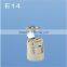 HOT SELL E14 Candle Lamp Holder With Different Height Bracket /push-in for Wires