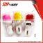 beautiful Single USB car charge 5V3.1A for gift