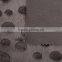 100% polyester knitting soft velvet emboss decoration home textile fabric brush dot pattern cushion fabric