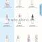 Non-transparent Empty Luxury Cosmetic Bottle Packaging,airless Lotion Bottle,airless Serum Bottle