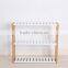 New Arrival Mini 3tiers Bamboo Towl Rack,white Hanging Bathroom Shelves