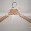 Natural wooden hanger for fashion brands matched top hanger and bottom hanger Size: top 40cm,pant hanger 35.5c