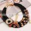 2015 European fashion rhinestones big necklace,elegant crystal jewelry necklace suit
