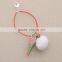 Kids Colorful Light Silver Wooden Bird Wire Bangles Kids Bracelet