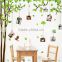 Tree Picture Frames Room Wall Stickers Sweet Birds Home Decor Mural
