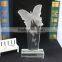 Wholesale butterfly shape crystal unique new design award desktop decoration