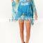 Summer Casual for Ladies' sublimation print Chiffon kimono cardigan - SYK15195