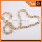 New manufacturer gold rhinestone cup chain for garments