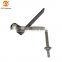 hardware factory supply sofa headrest ratchet gear design short arm hinge