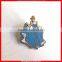 High grade beautiful Princess metal pin badge for girls (KMS-2047)
