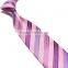 High Quality Handmade Micro Fiber Striped Design Mens Tie