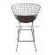 Replica European style swivel Harry Bertoia barstool