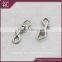 small swivel snap hook shiny silver hook