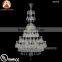 96 Light Baccarat Style Big Crystal Chandelier for Interior Decoration