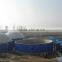 chinese soft dome biogas plant for pig farm with 800