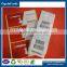 Eco-friendly SGS cetificate anti-curl thermal sticker barcode 3 layer logistics label