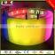 New Stylish RGB Light Colours Changing illuminated LED Curved Bar Counter For Nightclub