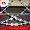 Barbed wire fence spools