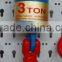 universal swivel lifting alloy steel/carbon steel oil field swivel hook with one shackle and one safety hook