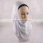 Yiwu two faces plain jersey instant hijab muslim women hijab scarf