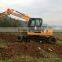 new excavator price hot 8ton X8 wheell crawler excavator for sale
