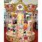 Hot Sale Amusement Park Pony Fairground Whirligig Merry go Round good Used Small 6 Seats Mini Carousel for Sale