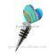 Heart Shape Murano Glass Red Wine Stopper
