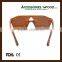 High Quality Zebra Wood Sunglasses with Fashion Style and 100% Handmade Wood Sunglasses in 2016 for Men & Women