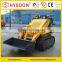 Mini rubber tired track skid steer for sale