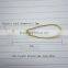 14 cm gold metallic elastic stretch cord loops for ribbon bow