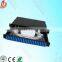 2014 best selling 2U 19 inch Rack-mount 24 ports Drawer type fiber optic patch panel with sc/fc adapter
