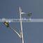 Galvanized street steel lamp post