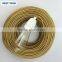 Vintage Electrical Wire Textile Cable Fabric Cable Wires Cotton Braided Wire