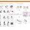 Curtain soliding position opening curtain track connector parts accessories