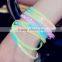 Silicone Bracelet With Silk Screen Printing Logo For Sales