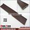 Frame Top Matte Bronze L Aluminum Profile For Sliding Door