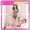 LG1096 cheap tight black mature women babydoll cupless babydoll lingerie